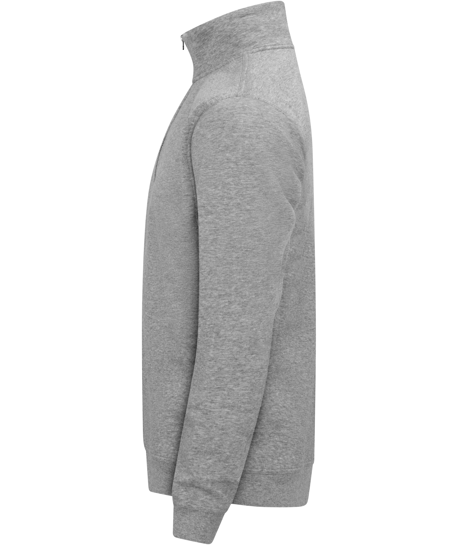 Clique Miami half zip, Grey melange , large image number 3