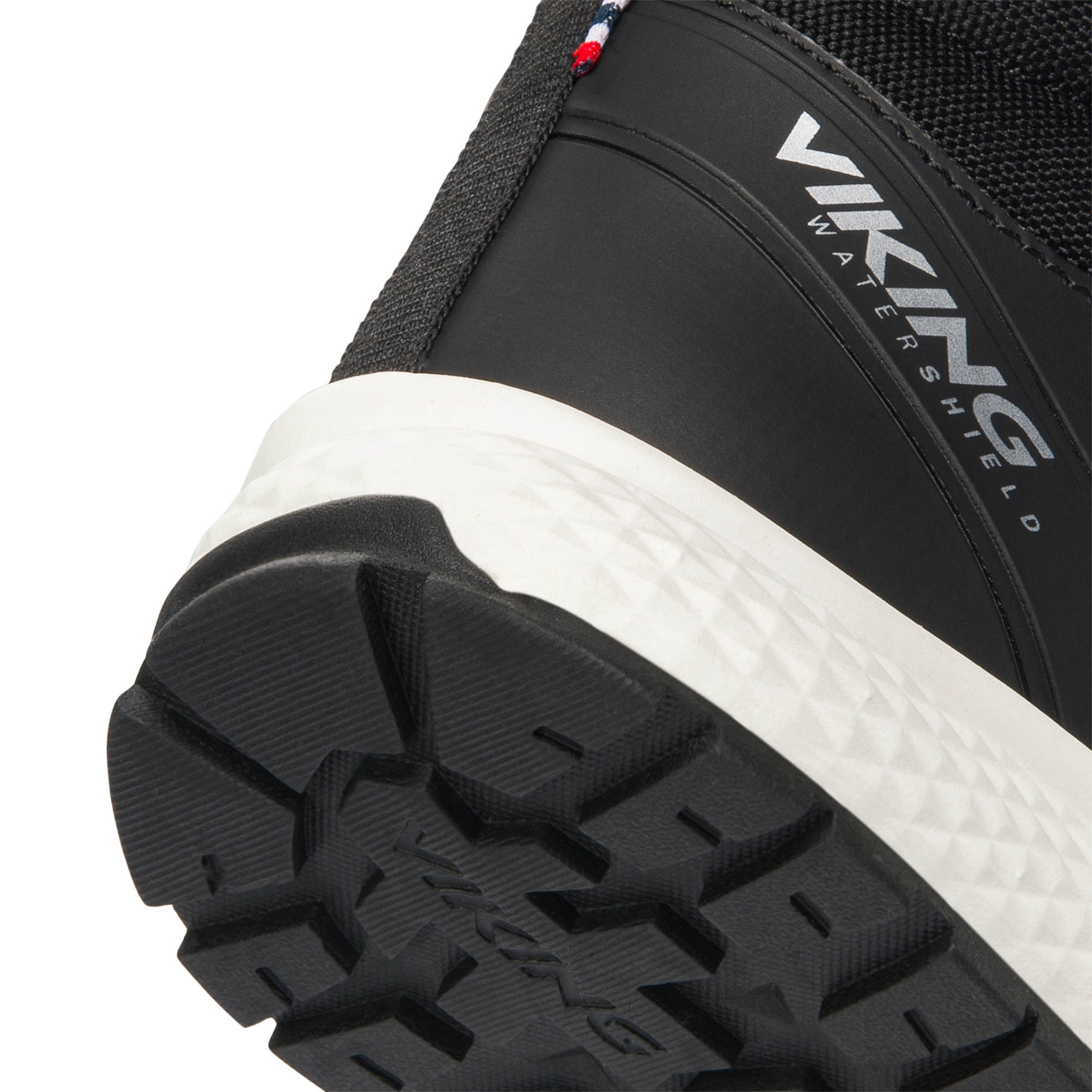 Viking Equip mid WP boots for kids, Black, large image number 2