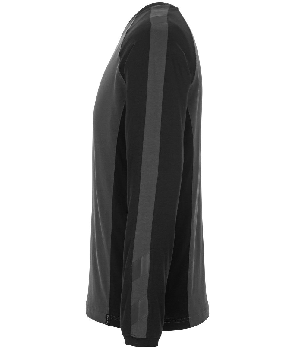 Mascot Bielefeld lang&auml;rmliges T-Shirt, Dunkel Anthrazitgrau/Schwarz, large image number 1