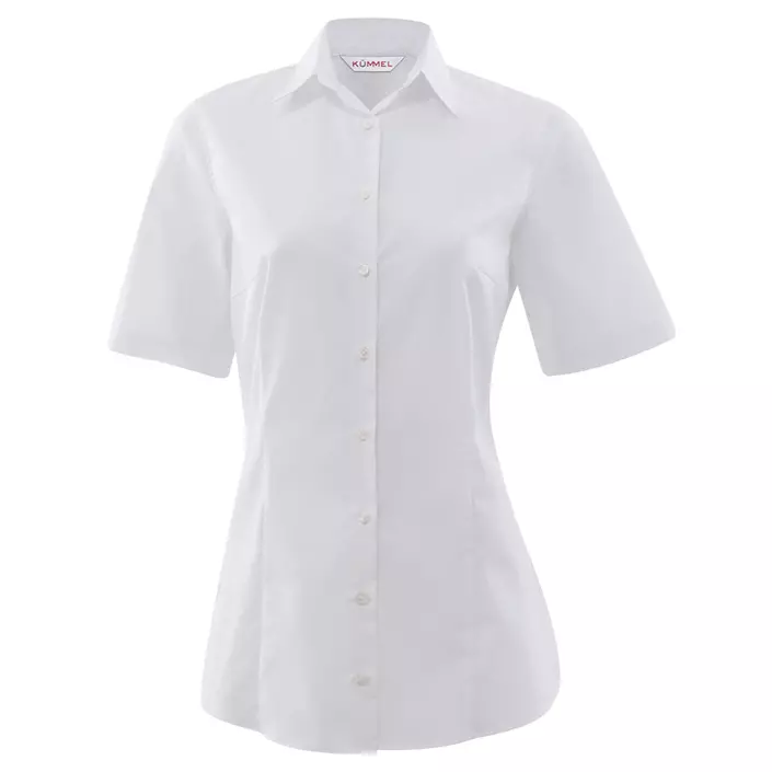 Kümmel Frankfurt Classic fit poplin women's short-sleeved shirt, White, large image number 0