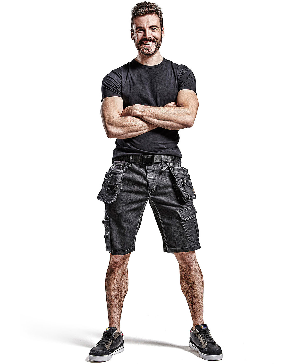 Bl&aring;kl&auml;der craftsman shorts, Black