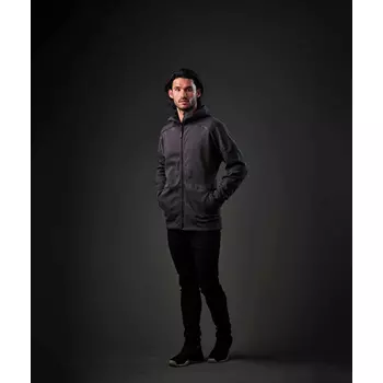 Stormtech helix hoodie with full zipper, Carbon