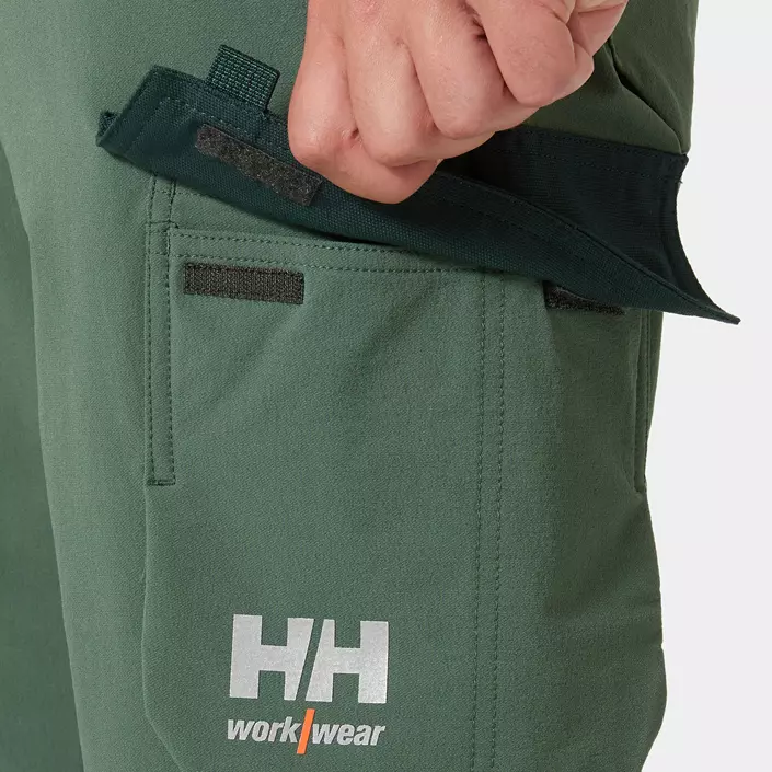 Helly Hansen Oxford 4X Connect™ cargo shorts full stretch, Spruce/Darkest Spruce, large image number 5