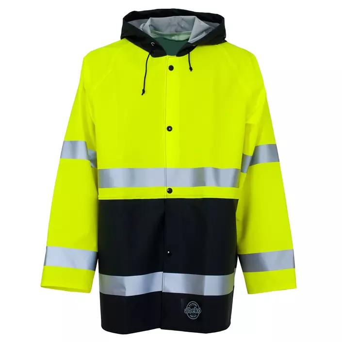 Abeko Atec Regenjacke, Hi-vis Gelb/Schwarz, large image number 0