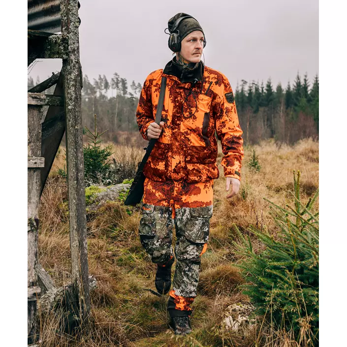 Pinewood Småland Light Camou jakke, Strata Blaze/Suede Brown, large image number 1