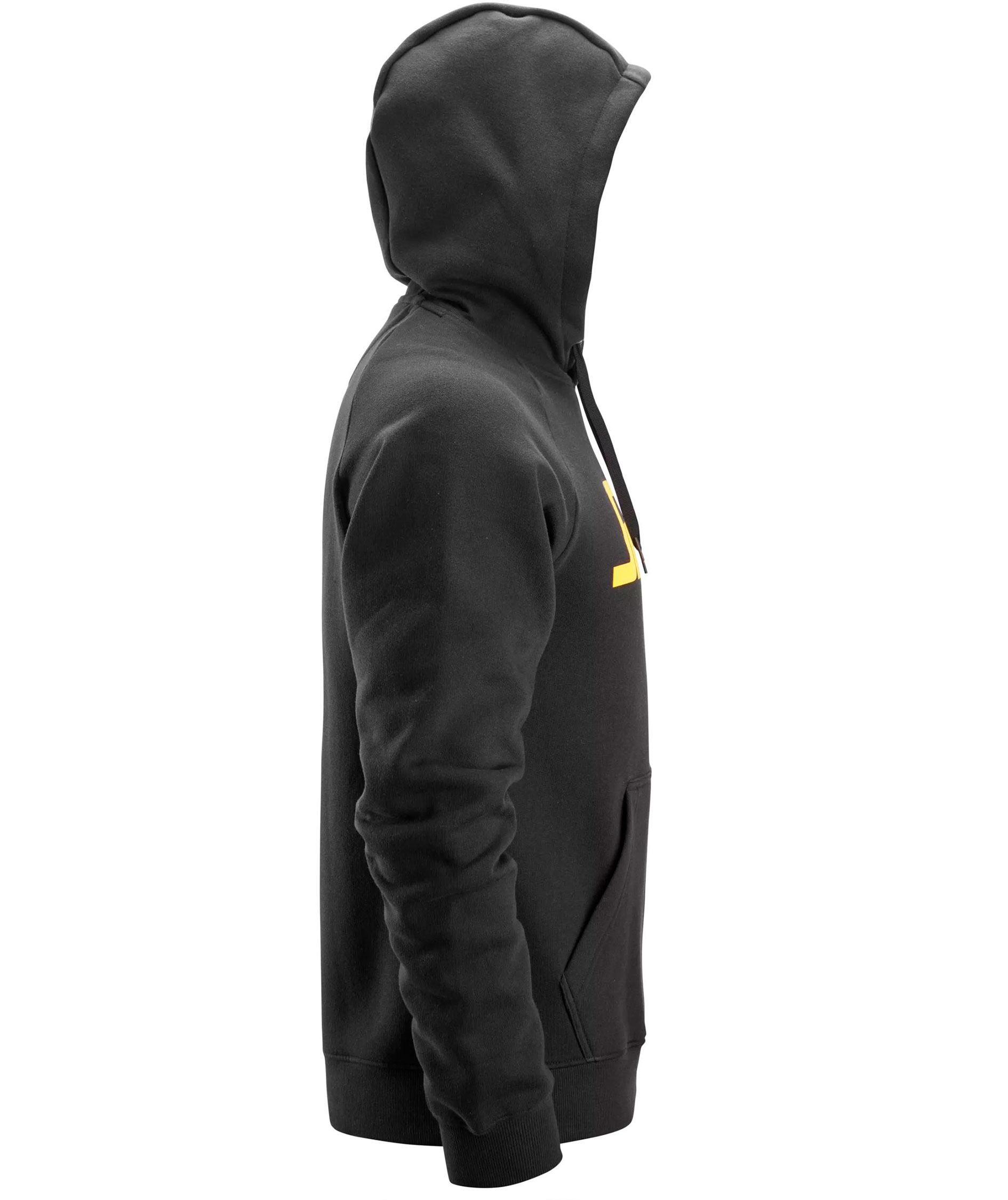 Snickers logo hoodie 2899, Black, large image number 2