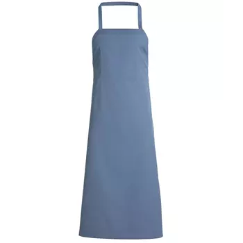 Kentaur wide bib apron, Greyblue
