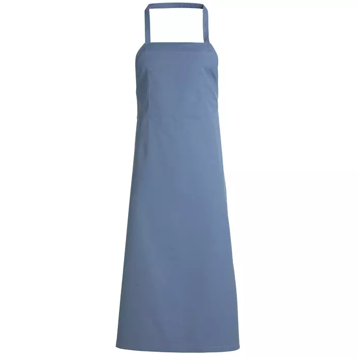 Kentaur wide bib apron, Greyblue, Greyblue, large image number 0