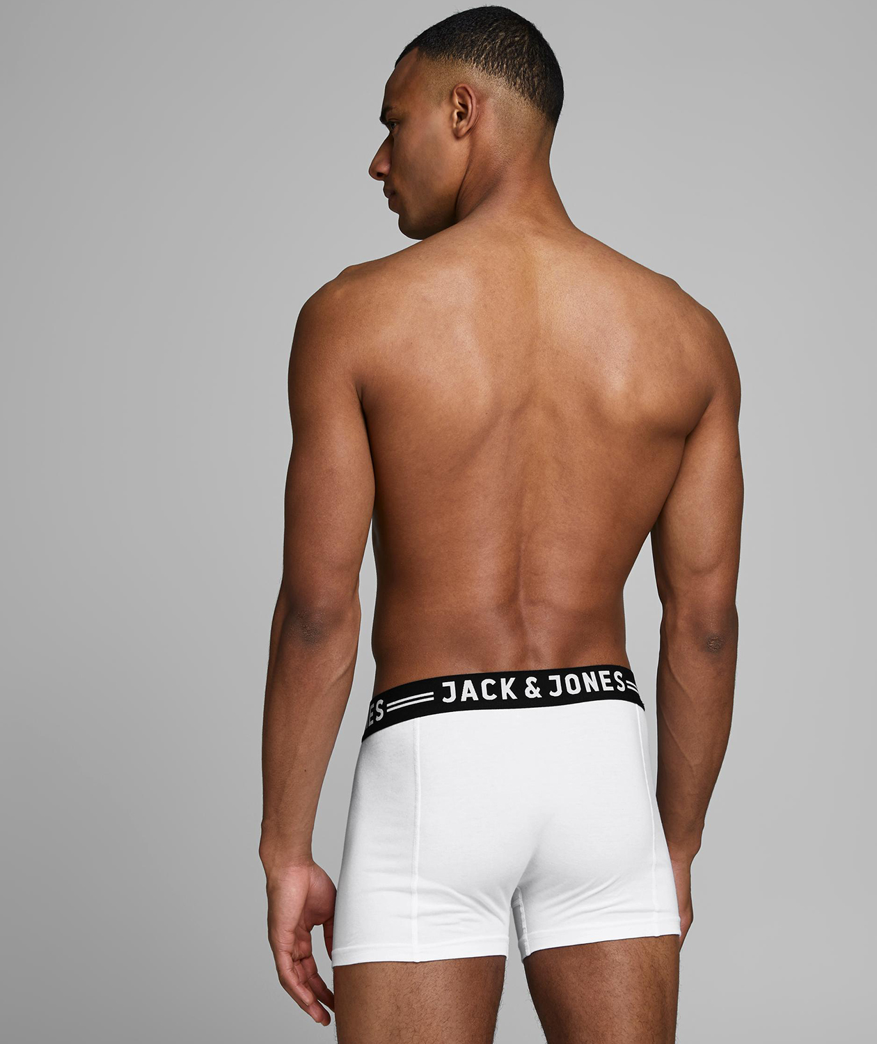 Jack & Jones Sense 3er Pack Boxershorts, Wei&szlig;