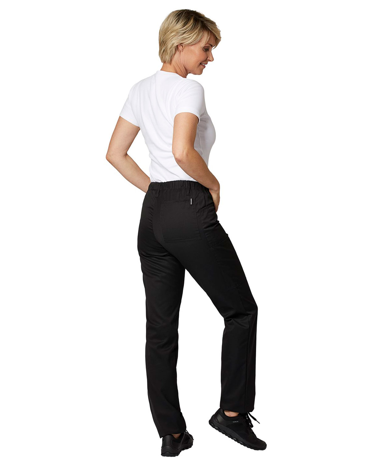 Kentaur trousers with patch pocket leg length 84 cm, Black, large image number 2