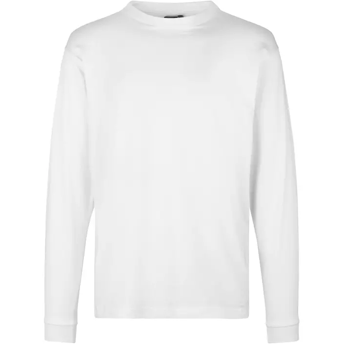 ID PRO Wear langærmet T-shirt, Hvid, large image number 0