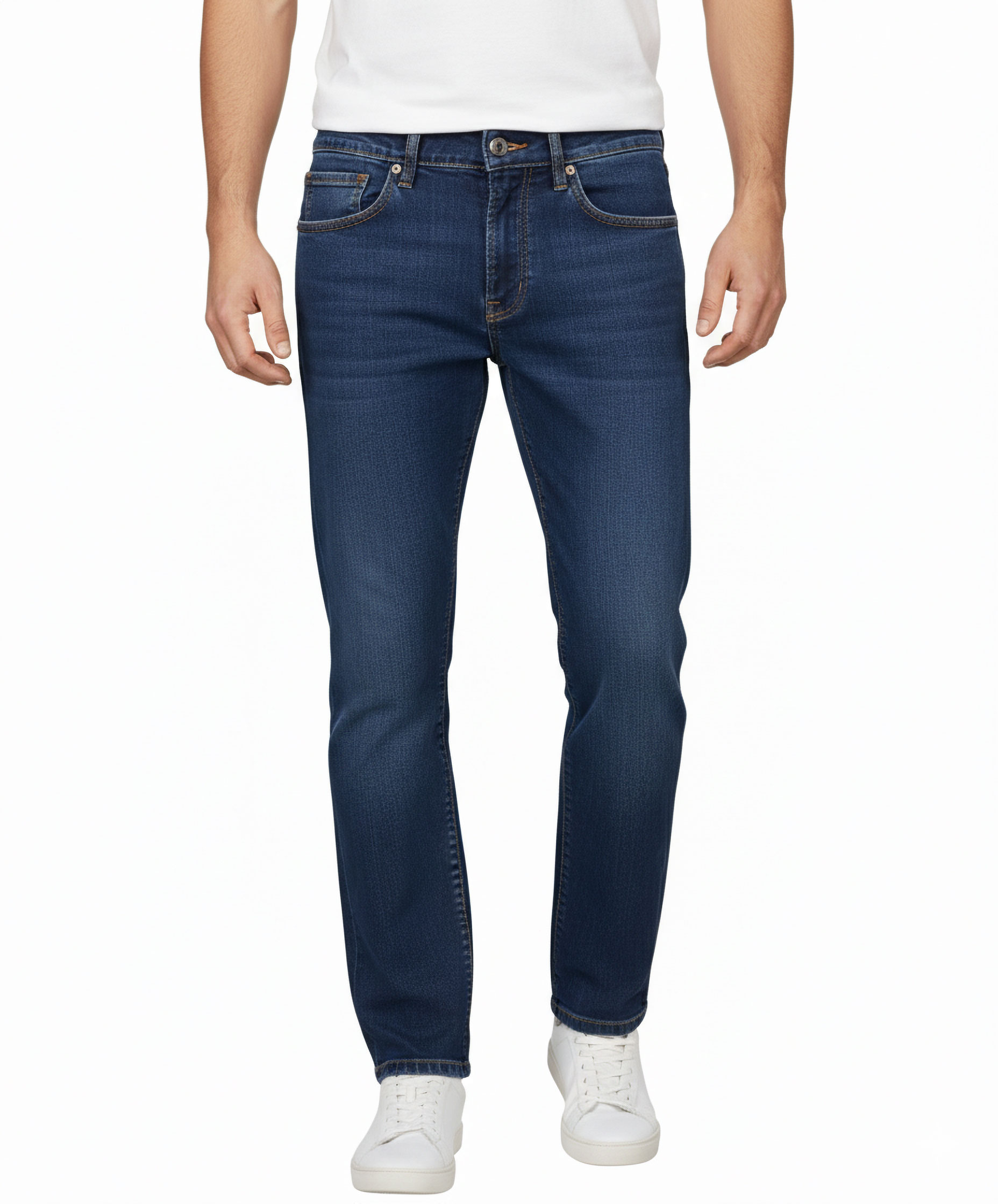 Westborn W5 regular fit jeans, Denim blue washed