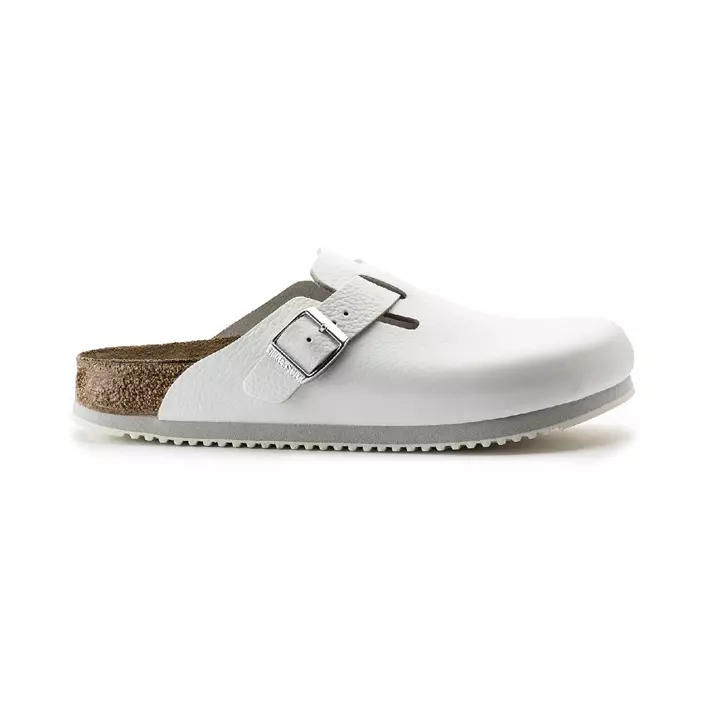 Birkenstock Boston Supergrip Regular Fit sandals, White, large image number 6