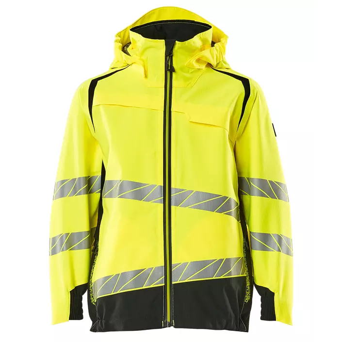Mascot Accelerate Safe shell jacket for kids, Hi-vis Yellow/Black, large image number 0