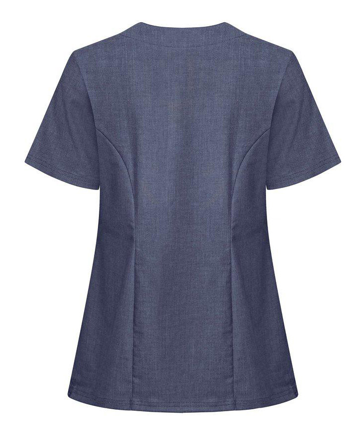 Segers stretch women's tunic, Denim blue, large image number 1