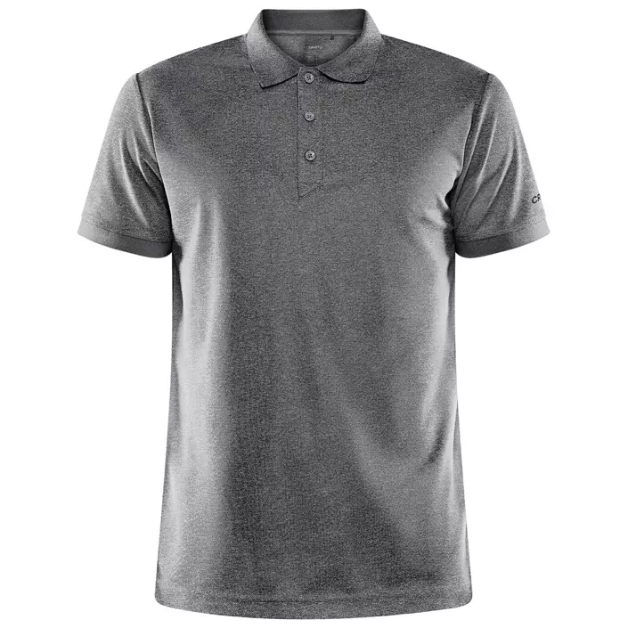 Craft Core Unify polo shirt, Dark Grey Melange, large image number 0