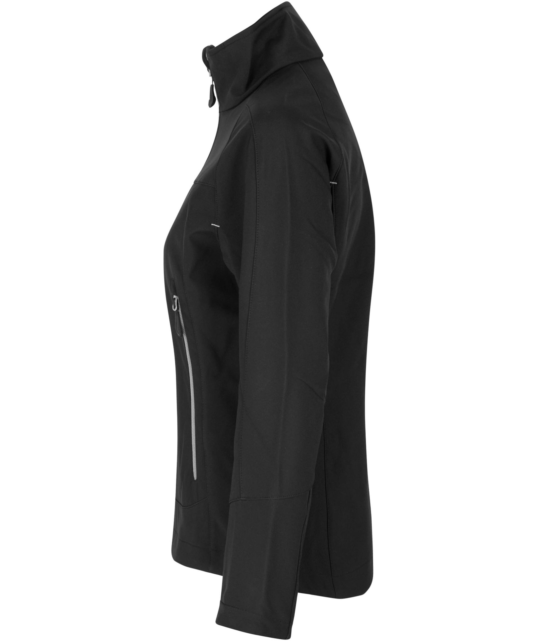 ID Performance softshelljacka dam, Svart, large image number 2