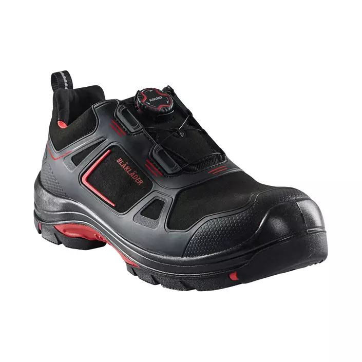 Blåkläder Gecko safety shoes S3, Black/Red, large image number 0