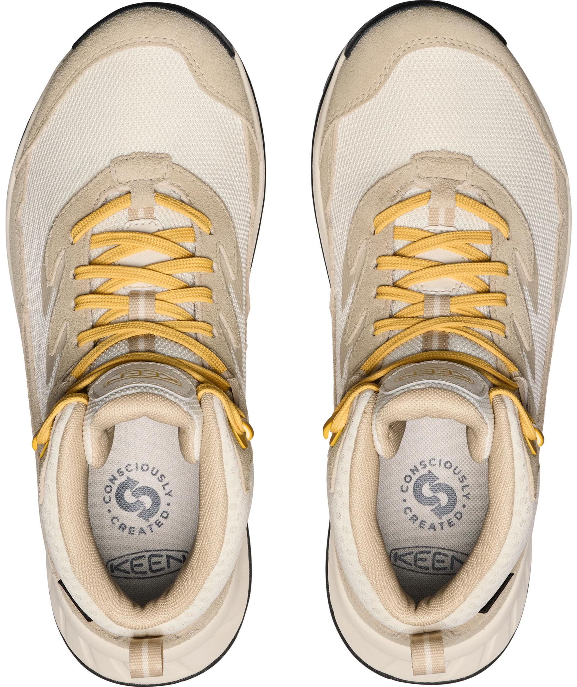 Keen Hightrail Mid WP women's hiking boots, Birch/daffodil, large image number 5