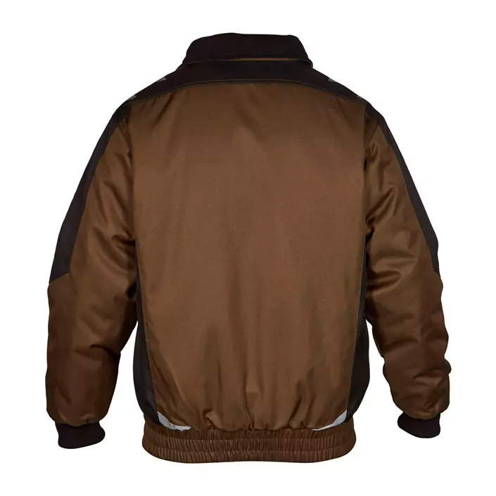 Engel Galaxy pilot jacket, Toffee Brown/Anthracite Grey, large image number 1