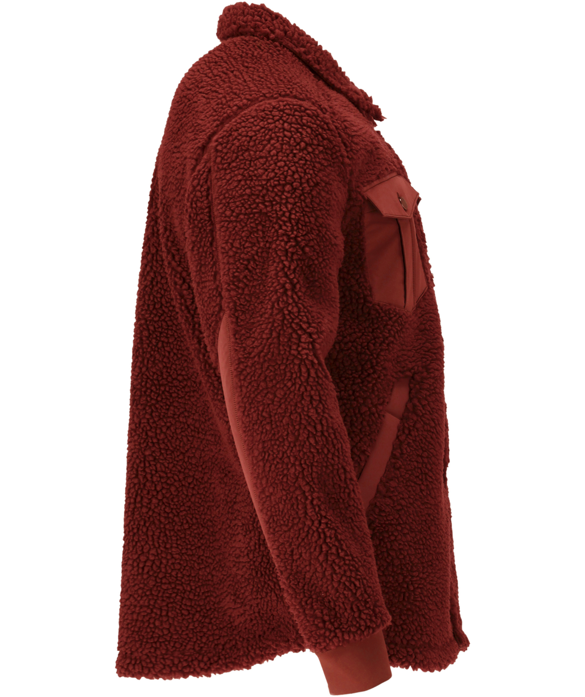 Mascot Customized fiberpels shirt jacket, Autumn red, large image number 2