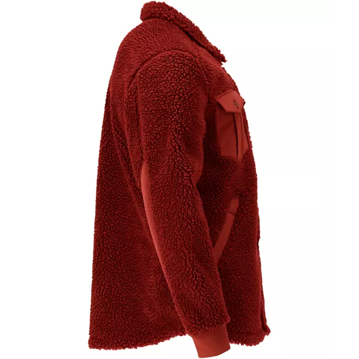 Mascot Customized fiberpels shirt jacket, Autumn red, large image number 2