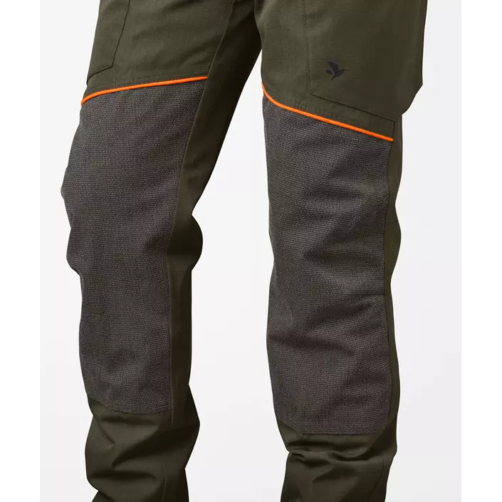 Seeland Venture trousers, Pine Green/Hi-Vis Orange, large image number 1