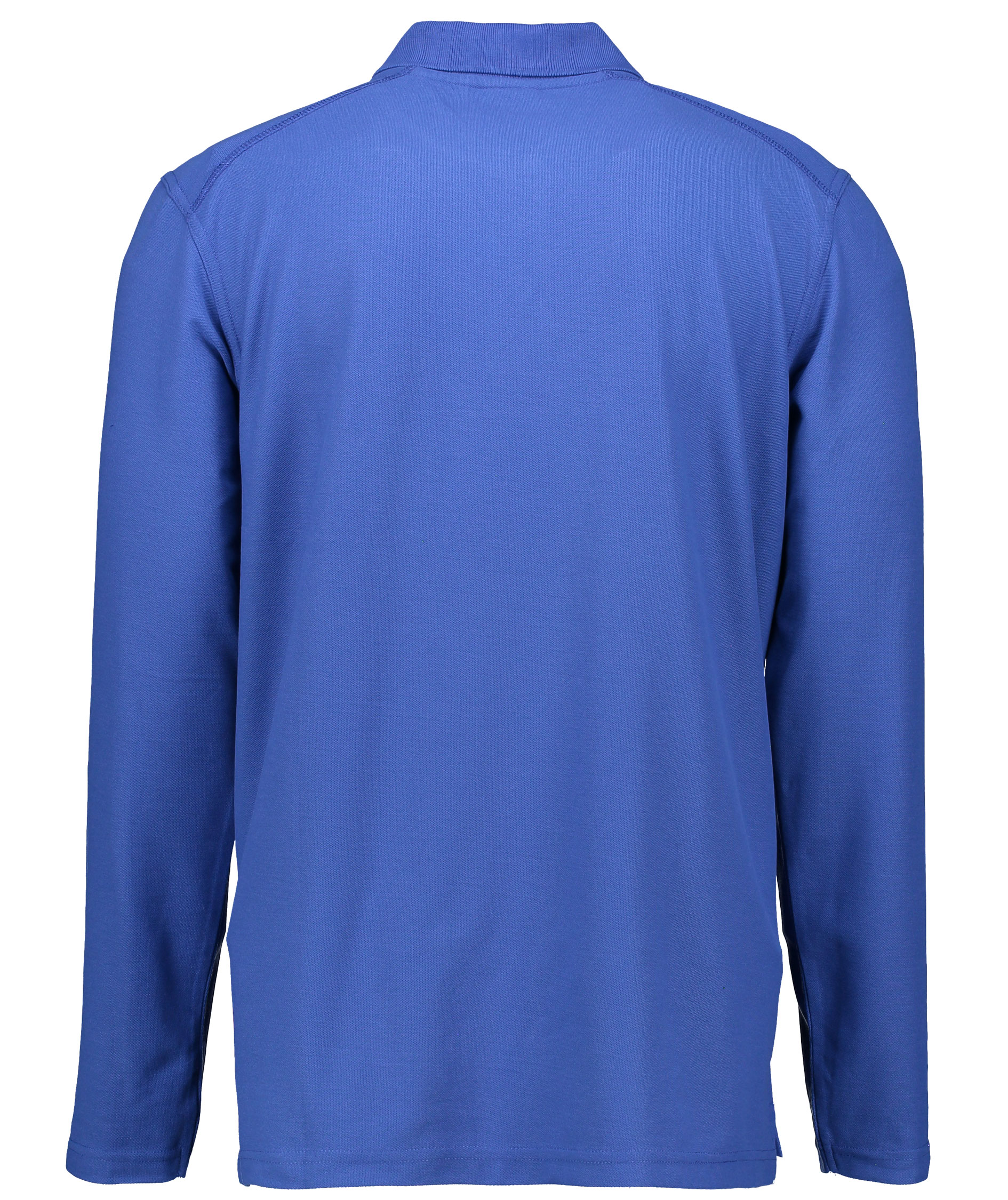 Kansas Match long-sleeved Polo shirt, Blue