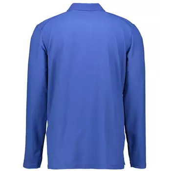 Kansas Match langærmet Polo T-shirt, Blå