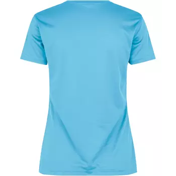 ID Yes Active dame T-shirt, Cyan