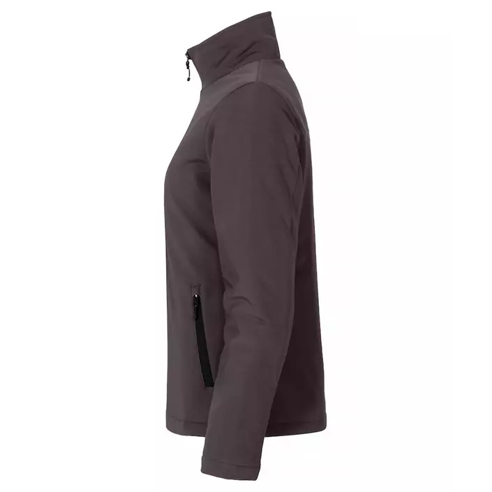 Clique lined women's softshell jacket, Dark Grey, large image number 2