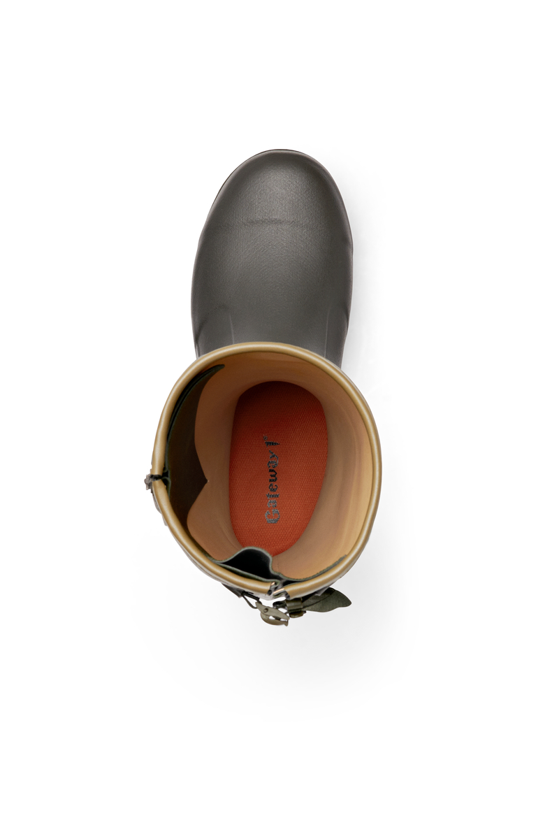 Gateway1 Pheasant Game 18" side-zip rubber boots, Black Olive