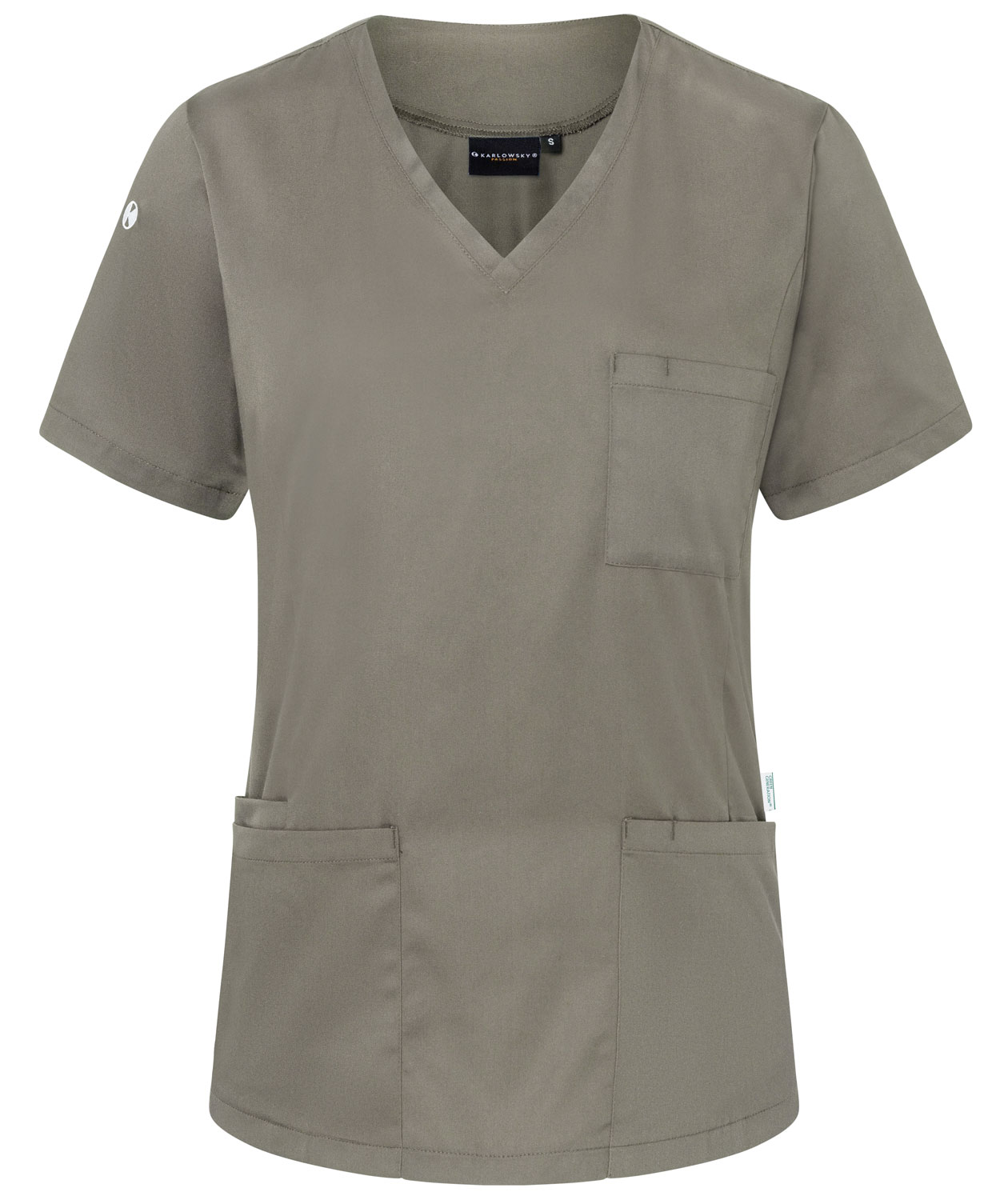 Karlowsky Essential dame busseronne, sage, sage, swatch