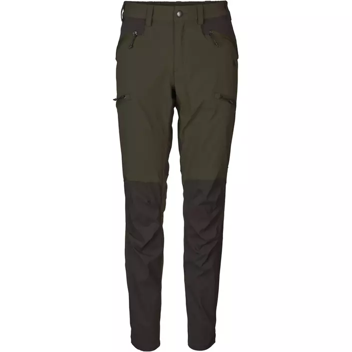 Seeland Larch stretch byxa dam, Pine Green/Chocolate Torte, large image number 0