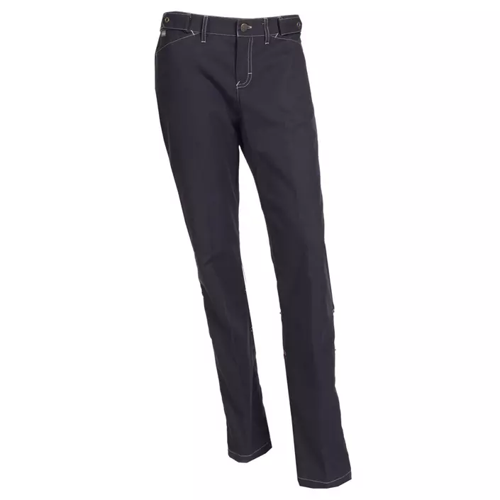 Nybo Workwear Mind Flex women's trousers with extra leg length, Blue, large image number 0