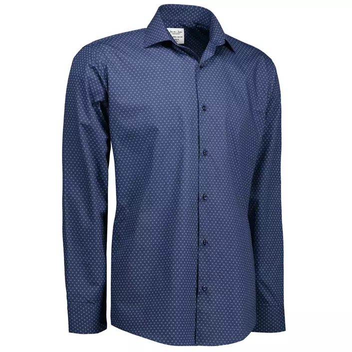 Seven Seas Virginia Slim fit shirt, Navy, large image number 2