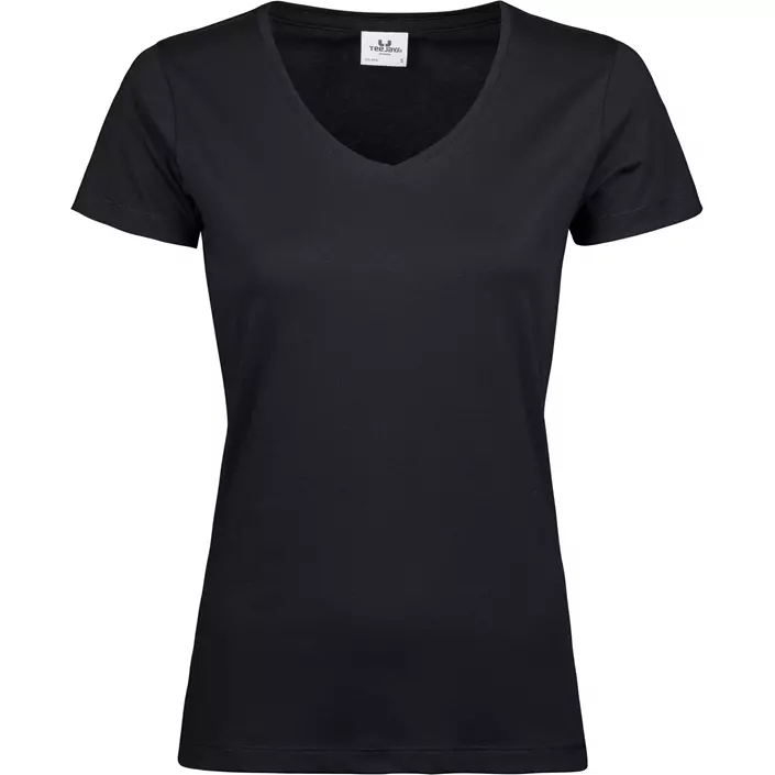 Tee Jays Luxury  dame T-skjorte, Svart, large image number 0