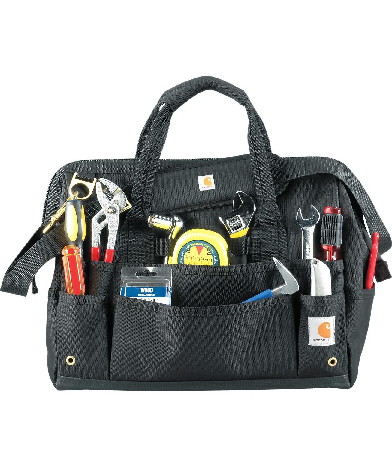 Carhartt v&aelig;rkt&oslash;jstaske&nbsp;16" 22 L, Black, Black, large image number 3