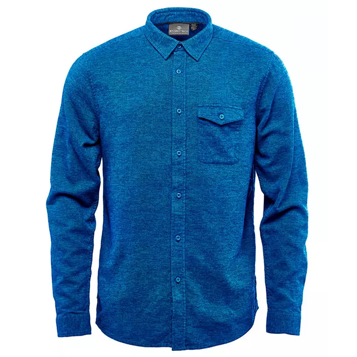 Stormtech Dockyard flannel shirt, Indigo, large image number 0