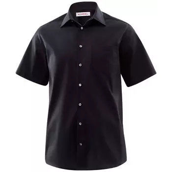 Kümmel Frankfurt Classic fit short-sleeved shirt with chest pocket, Black