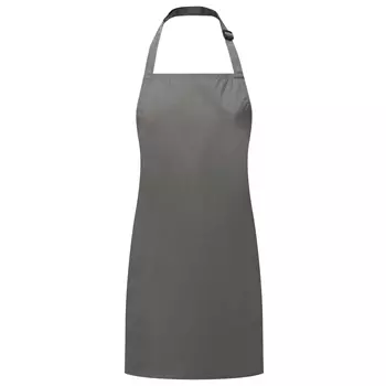Premier P145 bib apron for kids, Dark Grey