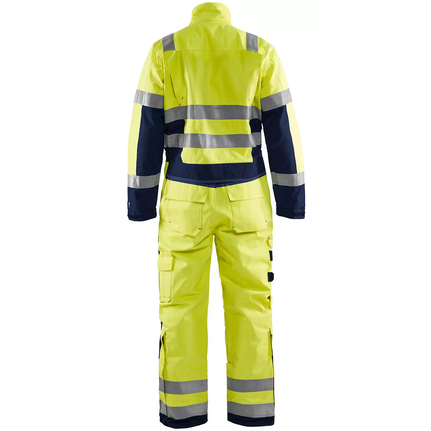 Bl&aring;kl&auml;der Multinorm thermal coverall, Hi-vis yellow/Marine blue
