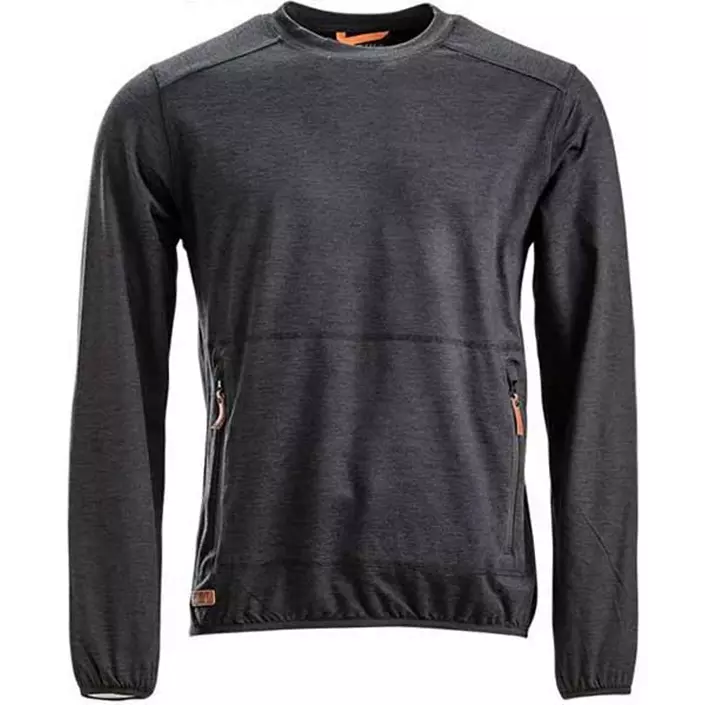 Kramp Active sweatshirt, Charcoal, large image number 0