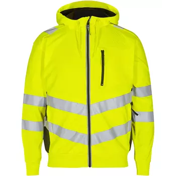 Engel Safety hoodie, Hi-vis Yellow/Black