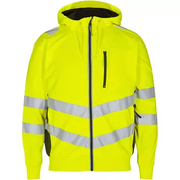 Engel Safety hoodie, Varsel Gul/Svart
