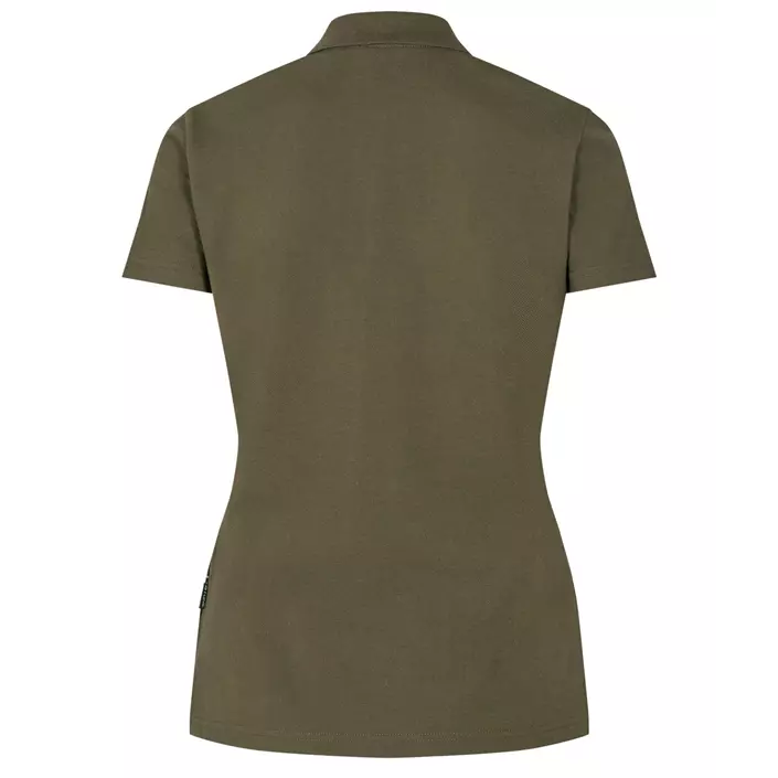Pitch Stone Stretch women's polo T-shirt, Olive Green, large image number 1