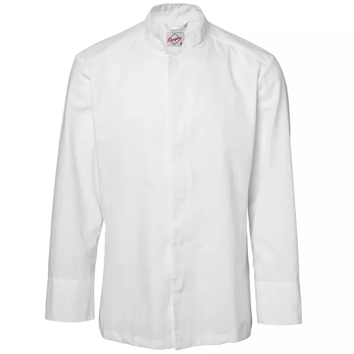 Segers modern fit chefs shirt, White, large image number 0