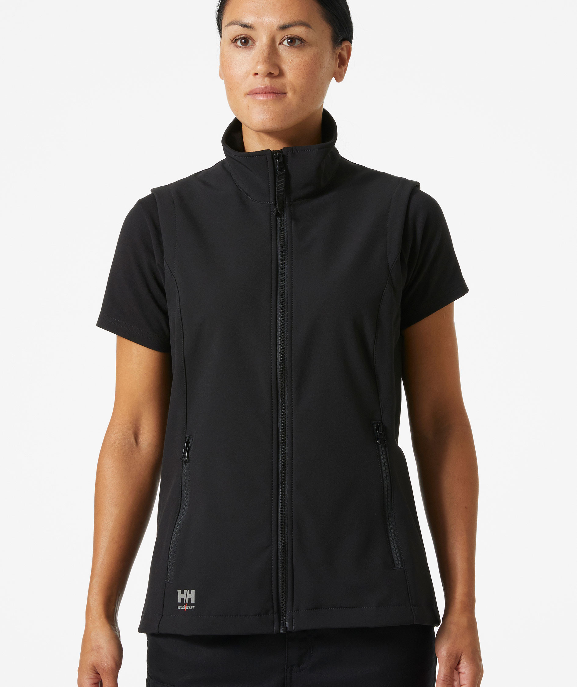 Helly Hansen Manchester 2.0 women's softshell vest, Black