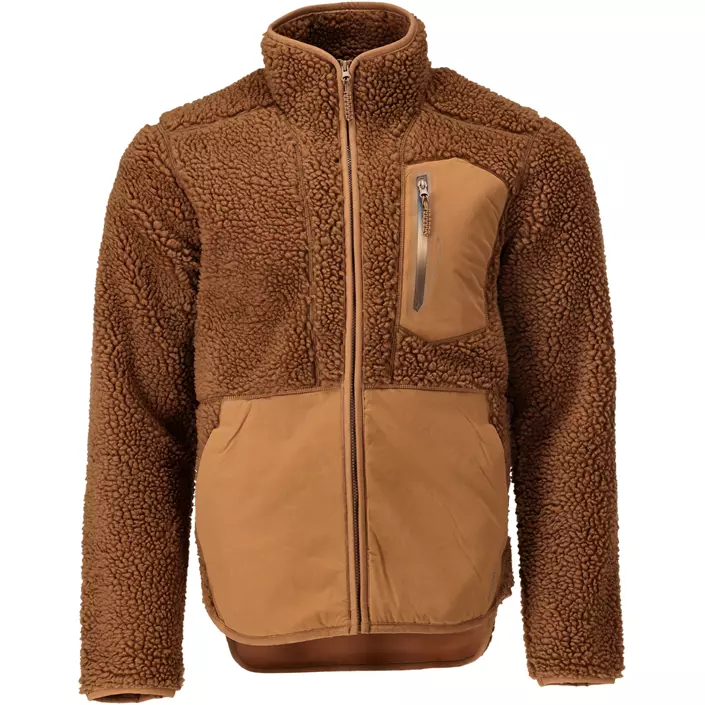 Mascot Customized fibre pile jacket, Nut brown, large image number 0