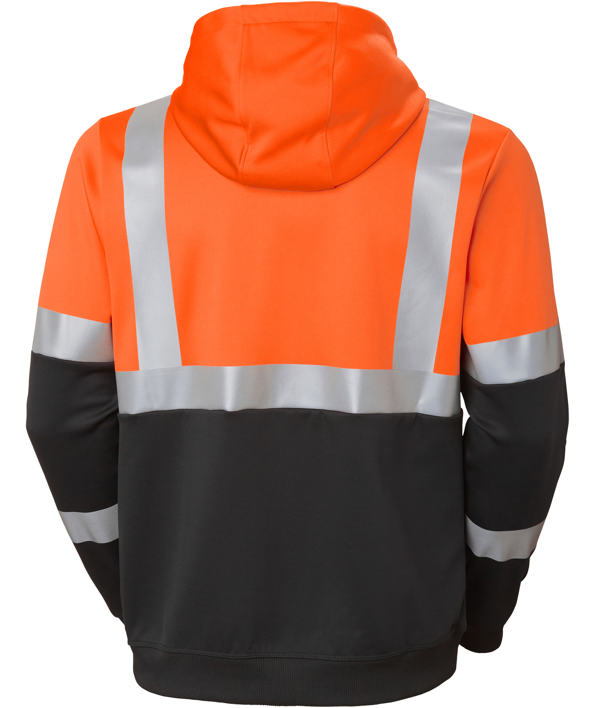 Helly Hansen Addvis hoodie with zipper, Hi-vis Orange/Ebony, large image number 2